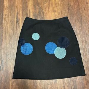 MOSCHINO Vintage 1990s City Lights Mini SKirt